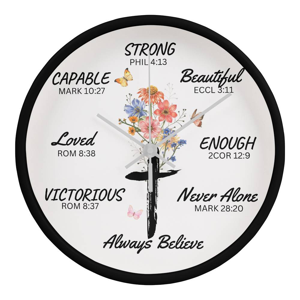 Blessings are forever Clock