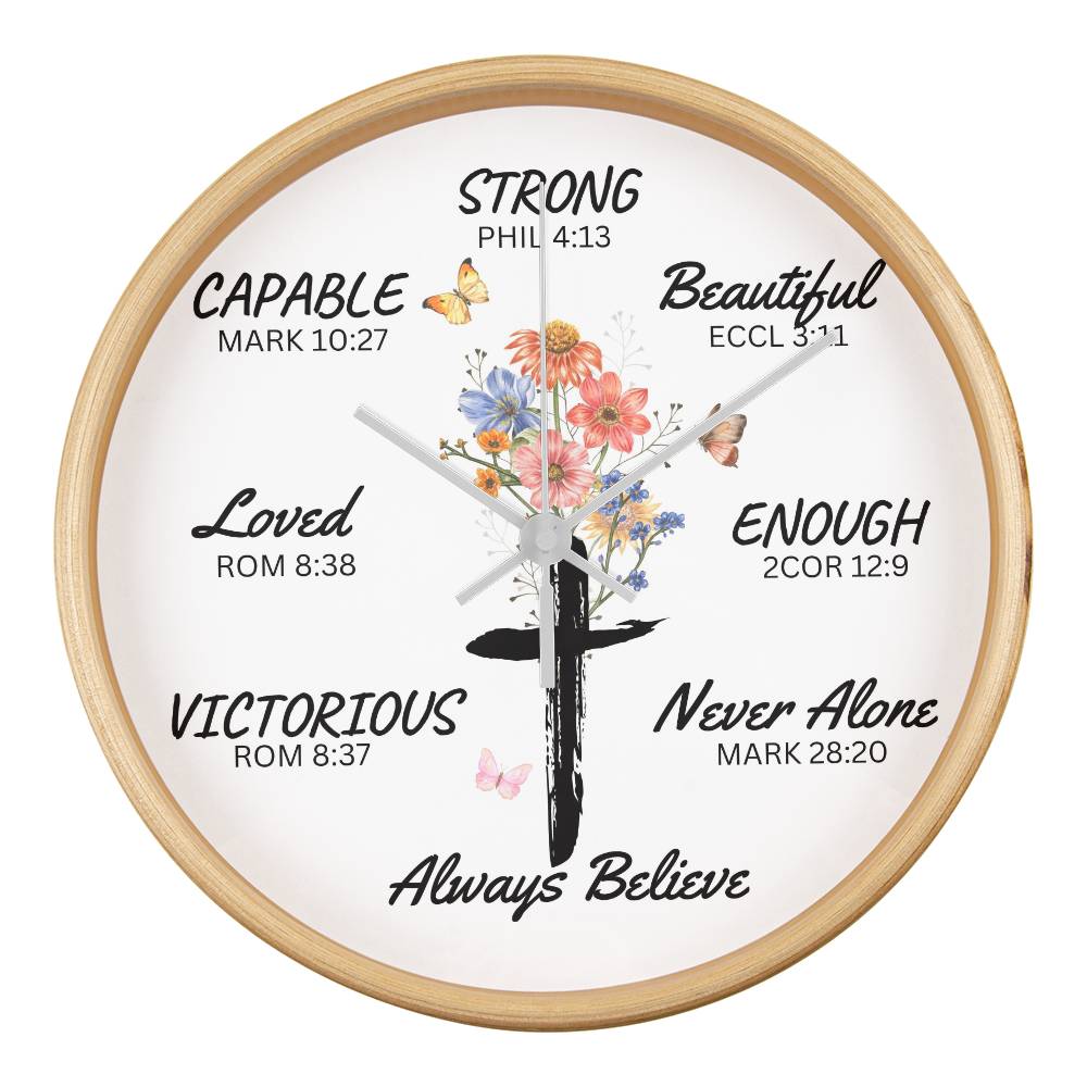 Blessings are forever Clock
