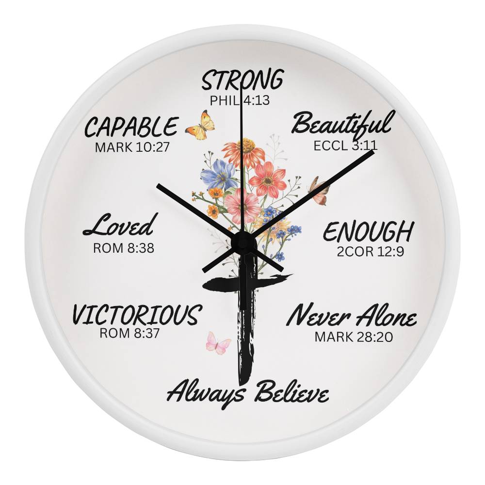 Blessings are forever Clock
