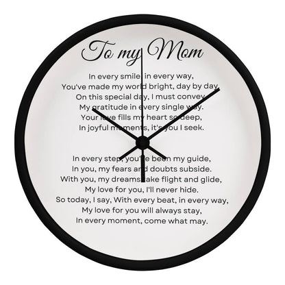 Thank you, Mom clock